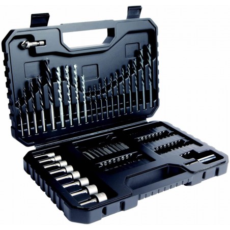 Coffret d Outils de perçage vissage 80 pièces Black Decker A7219