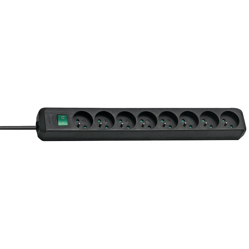 Multiprise 8 prises avec interrupteur et parafoudre (1.5m câble