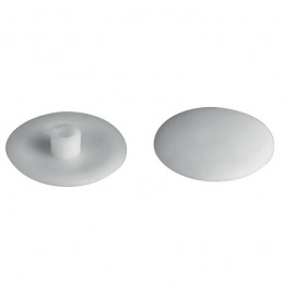 Cache plats diamètre 17.5 mm blanc ou noir