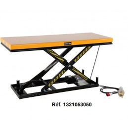 Table élévatrice électrique 500 kg - Plateau 2000x800 mm