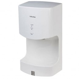 Séche-mains à air pulsé 1350W blanc