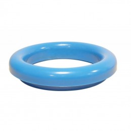 Joint vide-ordure 230 mm couleur en PVC plat bleu