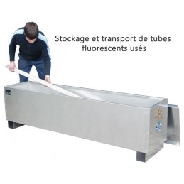 Box pour le stockage de tubes fluorescents